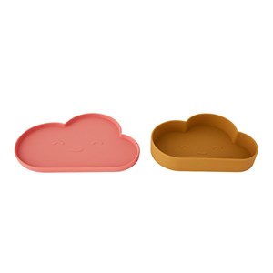 Assiette et bol en silicone mini