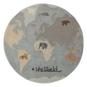 Tapis en laine et coton mini
