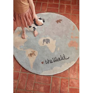 Tapis en laine et coton mini