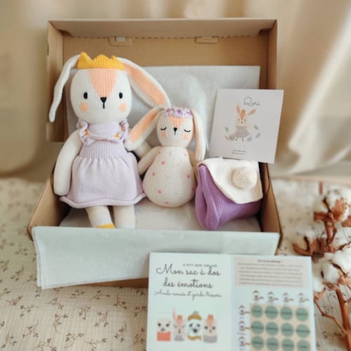 LERO LERO KID - Coffret naissance émotions lapin