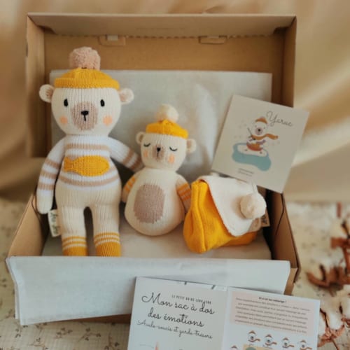 LERO LERO KID - Coffret naissance émotions ours polaire