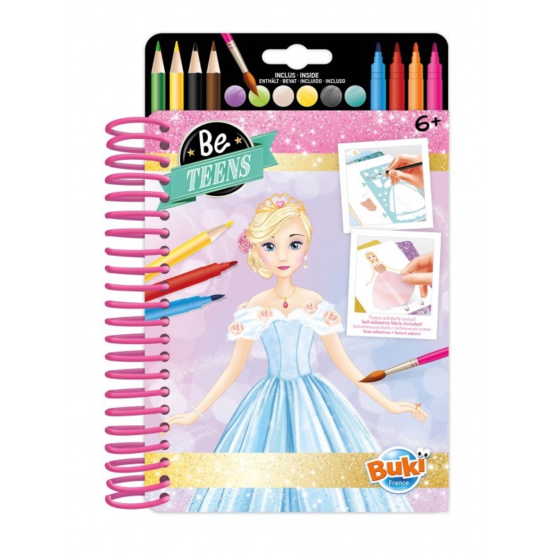 Carnet de mode - tenues de princesse