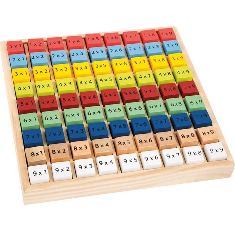 Small foot company - Table de multiplication colorée