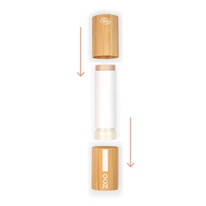 Enlumineur stick bio - beige doré - zao