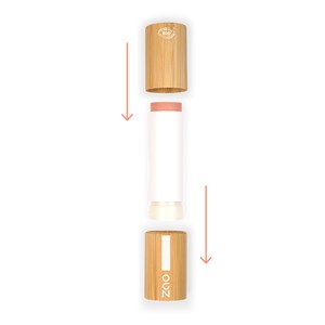 Blush stick bio 843 corail irisé zao