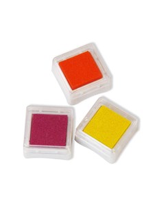 Mini tampons encreurs lot de 9