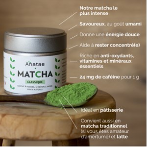 Thé matcha classique 80 g