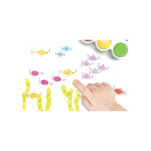 Pack 6 encreurs à doigt