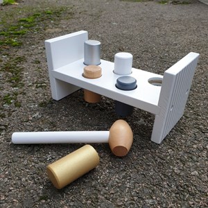 Banc à marteler silver