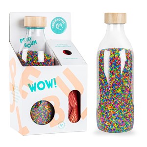 Bouteille sensorielle wow touch bottle