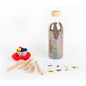 Bouteille sensorielle wow touch bottle