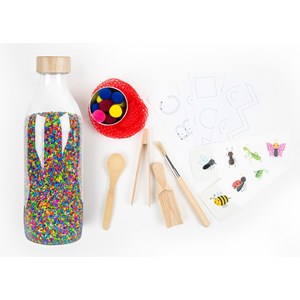 Bouteille sensorielle wow touch bottle