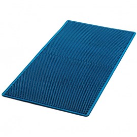 Tapis d'acupression taille l bleu