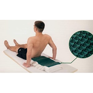 Tapis d'acupression taille l bleu