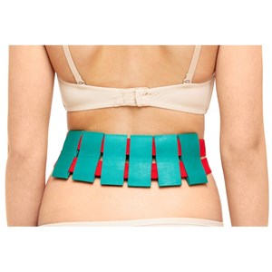Ceinture d'acupression bleue