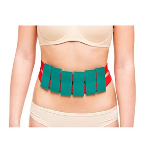 Ceinture d'acupression bleue