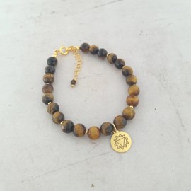 Bracelet oeil de tigre chakra manipura