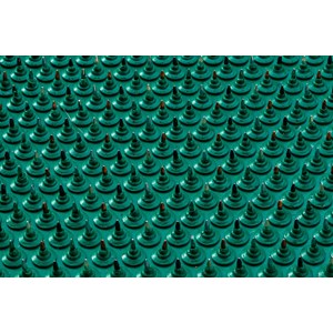 Tapis d'acupression taille l vert