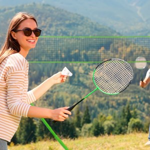 Badminton set complet play4fun