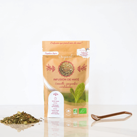 Maté cannelle gingembre bio - 70g