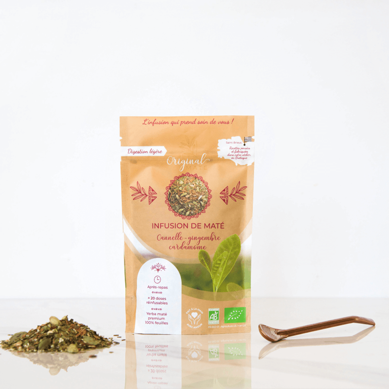 Maté cannelle gingembre bio - 70g