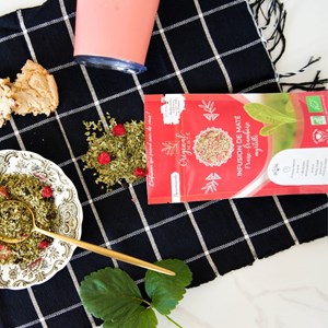 Maté fraise framboise myrtille bio - 70g