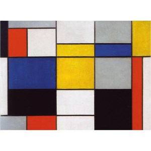 Composition 123 de mondrian