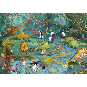 Puzzle - crocos et compagnie