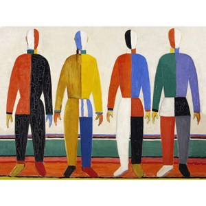 Les sportifs de malevitch