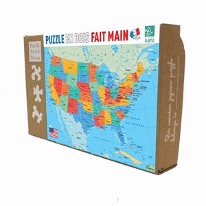 Puzzle carte des etats-unis