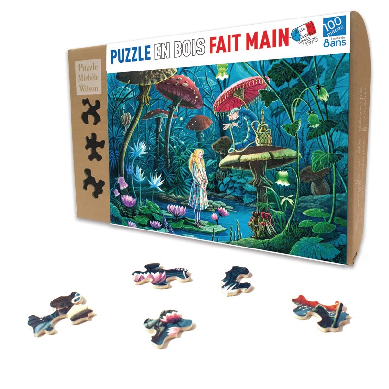 Puzzle Michèle Wilson - Puzzle - alice au pays des merveilles