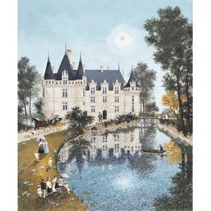 Azay le rideau de delacroix