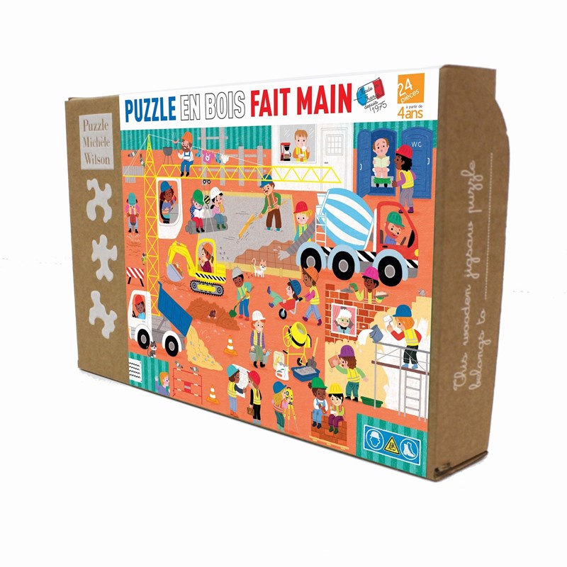 Puzzle Michèle Wilson - Le chantier d'hélène chetaud
