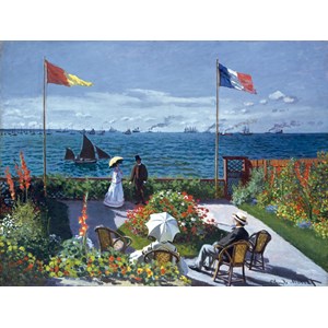 Terrasse à sainte adresse de monet