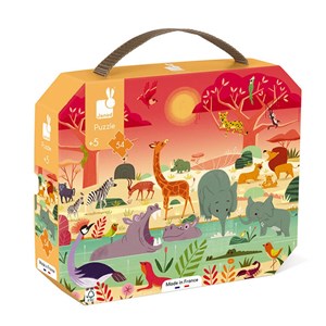 Puzzle réserve animalière 54 pcs