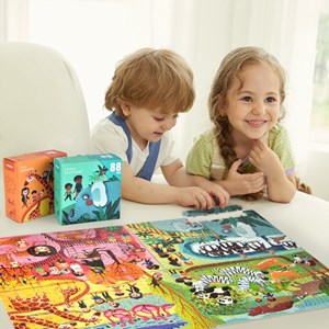 Puzzles évolutifs animaux