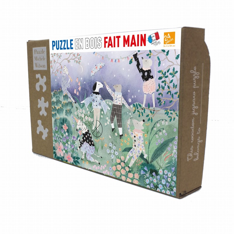 Puzzle Michèle Wilson - Fête au crépuscule de cécile metzger