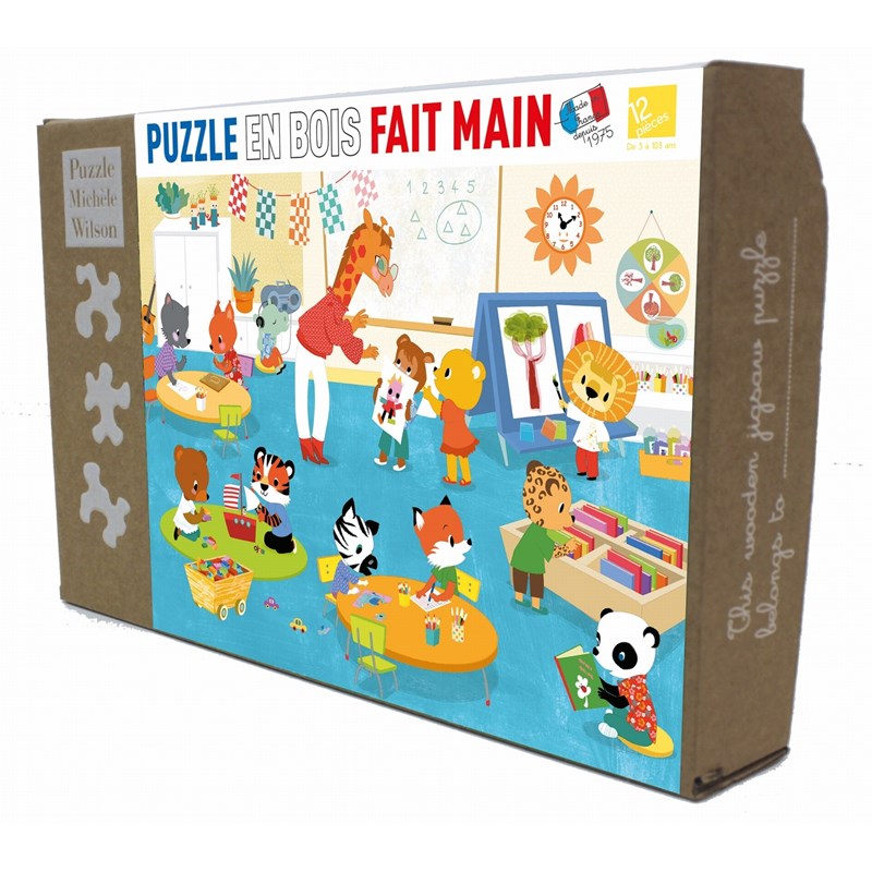Puzzle Michèle Wilson - Vive la maternelle de charlipop