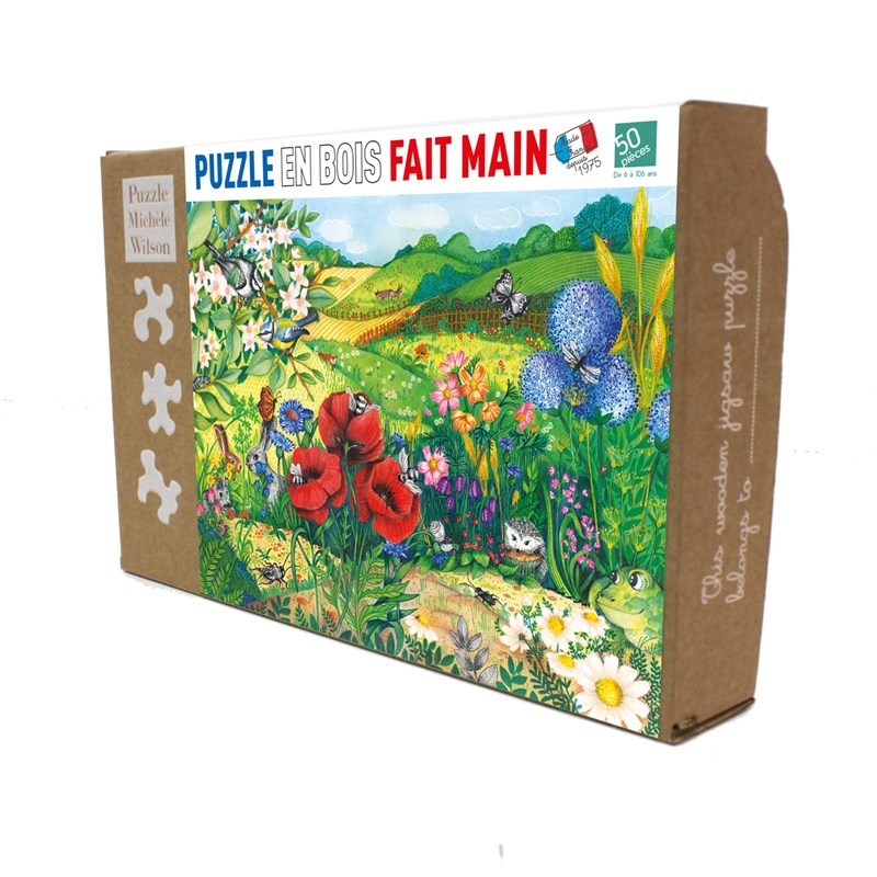 Puzzle Michèle Wilson - Prairie en fleurs