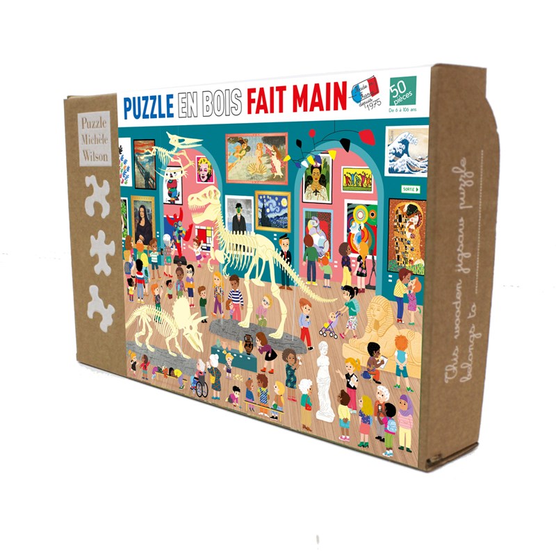 Puzzle Michèle Wilson - Visite au musée