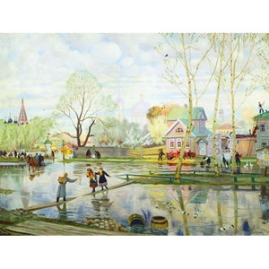 Printemps russe de kustodiev