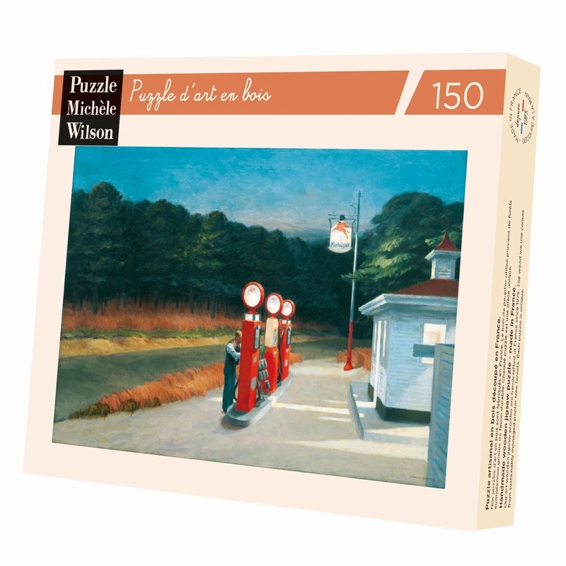 Puzzle Michèle Wilson - Gaz d'edward hopper