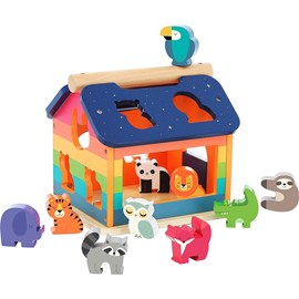 Maison des formes arc-en-ciel