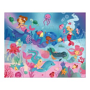 Puzzle sirènes 24 pcs
