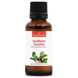 Gaulthérie couchée - huile essentielle bio - 30ml garantie chromacert® - chémoty