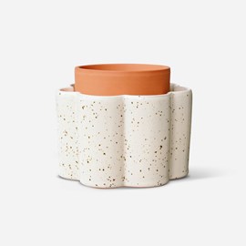 Paula - blanc grainé