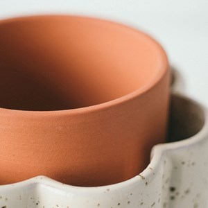 Paula - blanc grainé