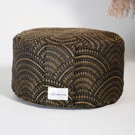 Coussin de méditation haut - zafu aura