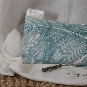 Coussin yeux lin lavande - amita