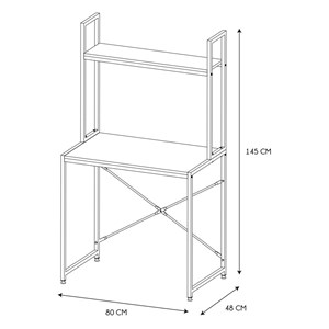 Bureau étagère stan